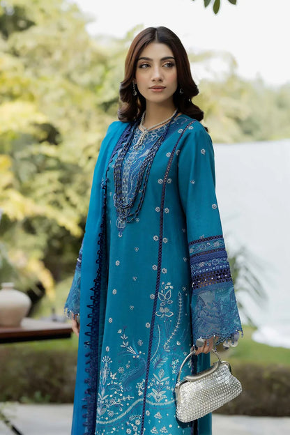 SERENE LUXURY LAWN BY ADAN LIBAS UNSTITCHED'26| D10