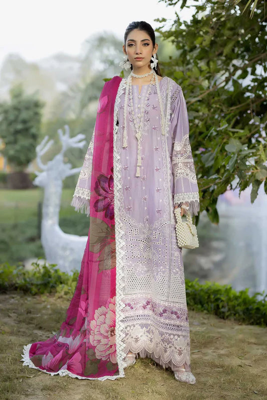 SERENE LUXURY LAWN BY ADAN LIBAS UNSTITCHED'26| D5