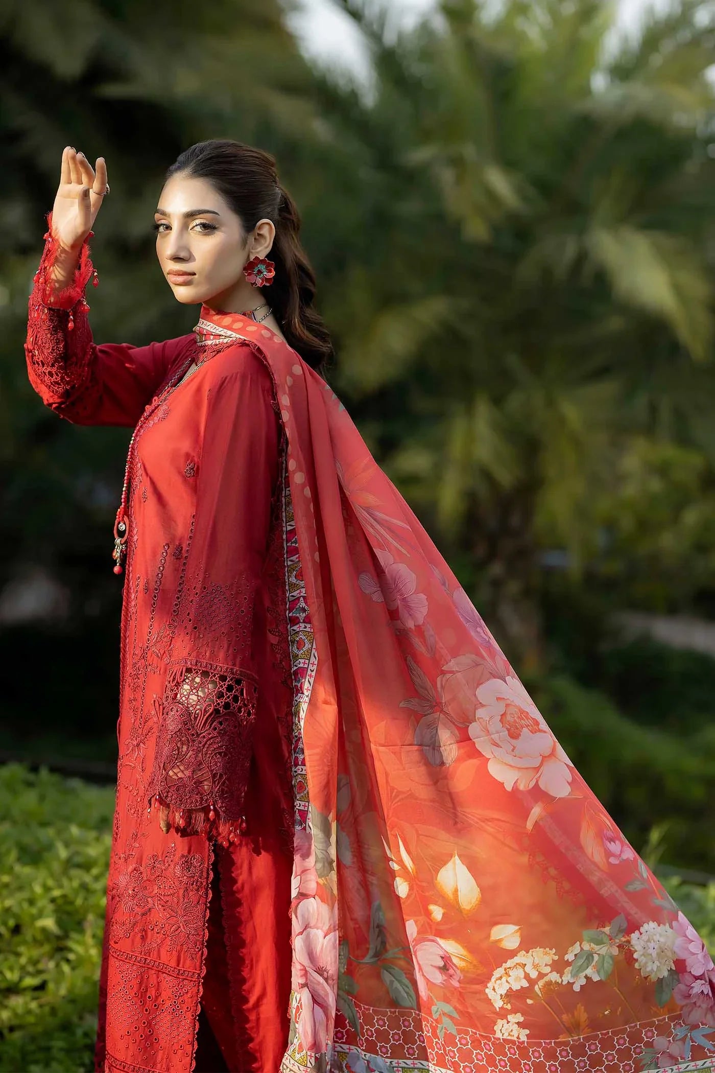 SERENE LUXURY LAWN BY ADAN LIBAS UNSTITCHED'26| D4