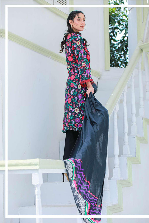 Sidra Aleem Series Lawn 24 Collection 2024 – SA#403