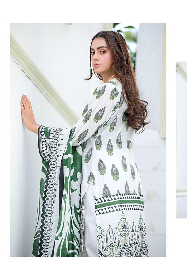 Sidra Aleem Series Lawn 24 Collection 2024 – SA#404