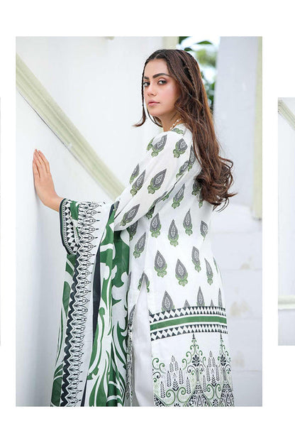 Sidra Aleem Series Lawn 24 Collection 2024 – SA#404