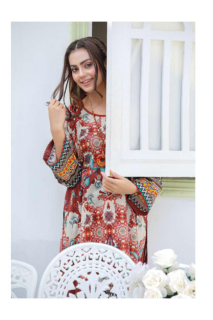 Sidra Aleem Series Lawn 24 Collection 2024 – SA#406