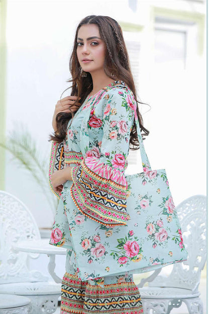 Sidra Aleem Series Lawn 24 Collection 2024 – SA#408