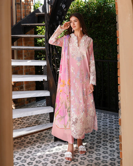 A MOI LUXURY LAWN BY MUSHQ UNSTITCHED'26 | Silent Vows