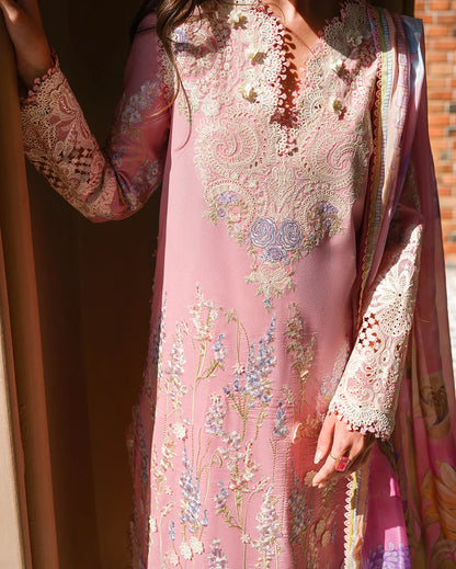 A MOI LUXURY LAWN BY MUSHQ UNSTITCHED'26 | Silent Vows