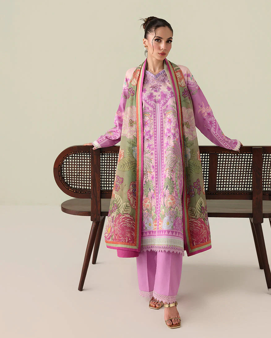 ROHEENAZ ROSETTE UNSTITCHED COLLECTION'26 | Soft Solstice