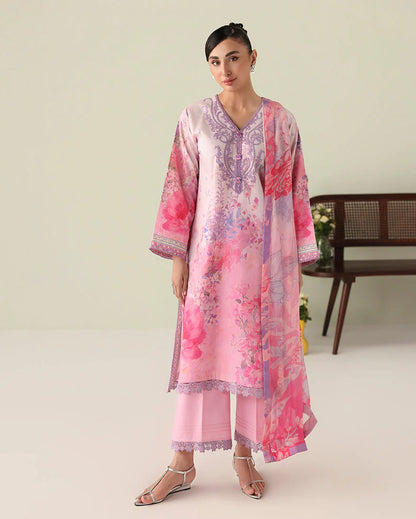 ROHEENAZ ROSETTE UNSTITCHED COLLECTION'26 | Petal Whispers