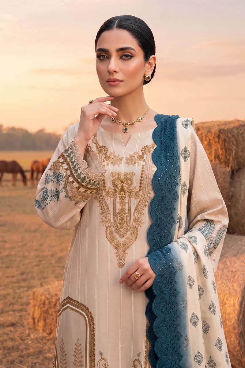 ADAN'S SUMMER PRINTS'26 UNSTITCHED LAWN - 4224