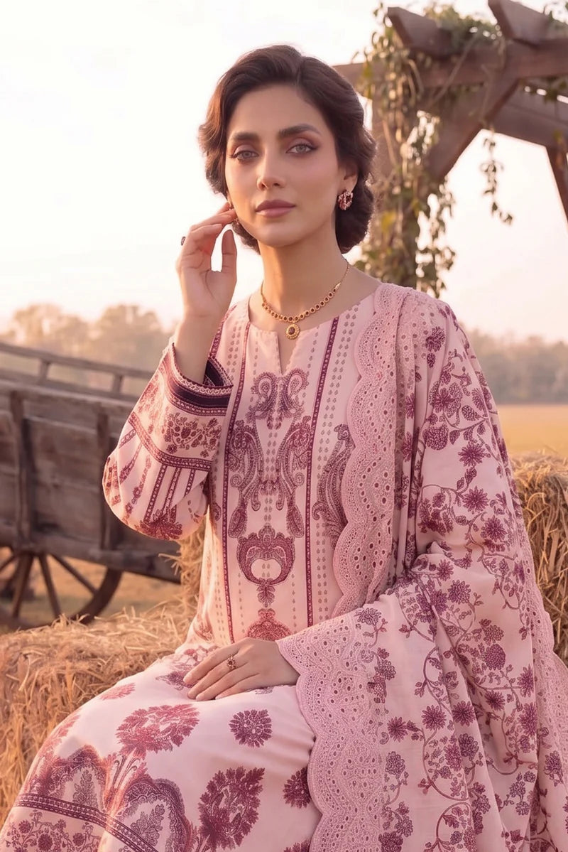 ADAN'S SUMMER PRINTS'26 UNSTITCHED LAWN - 4225