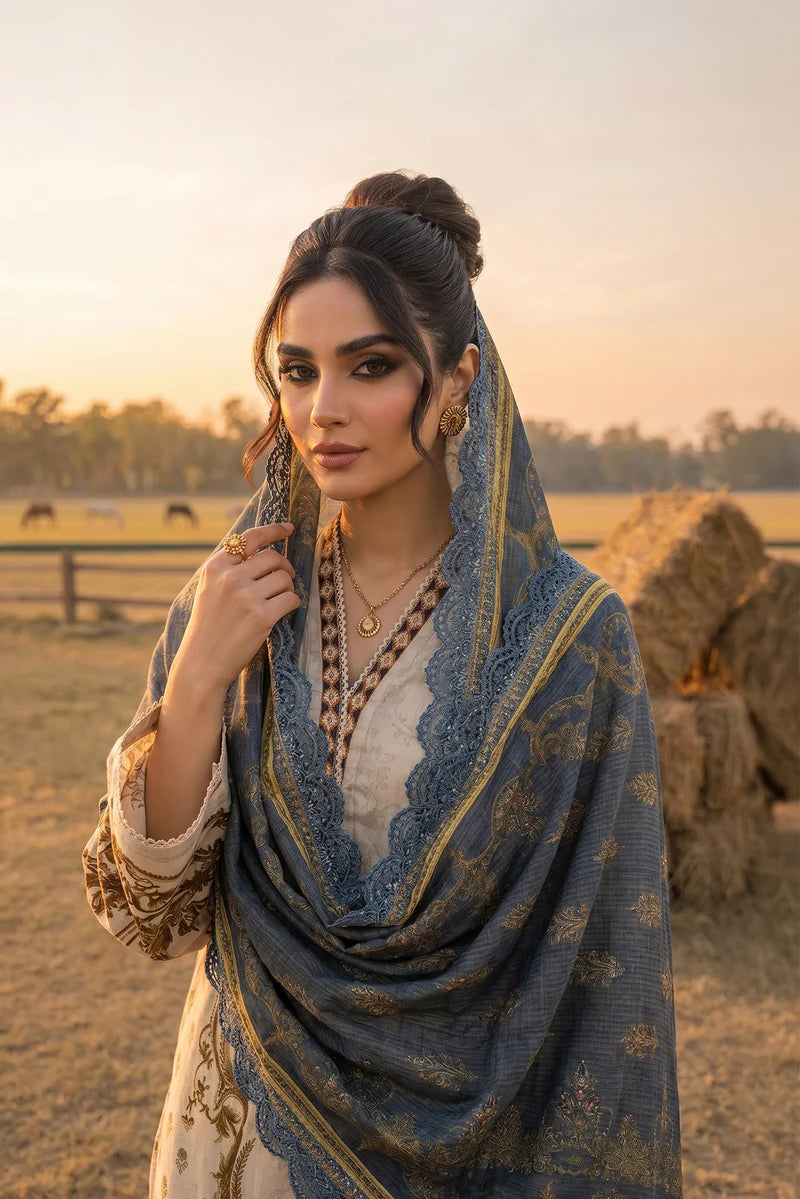 ADAN'S SUMMER PRINTS'26 UNSTITCHED LAWN - 4226
