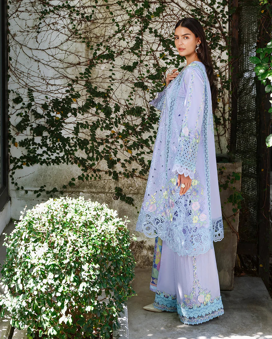 A MOI LUXURY LAWN BY MUSHQ UNSTITCHED'26 | Sweet Confession