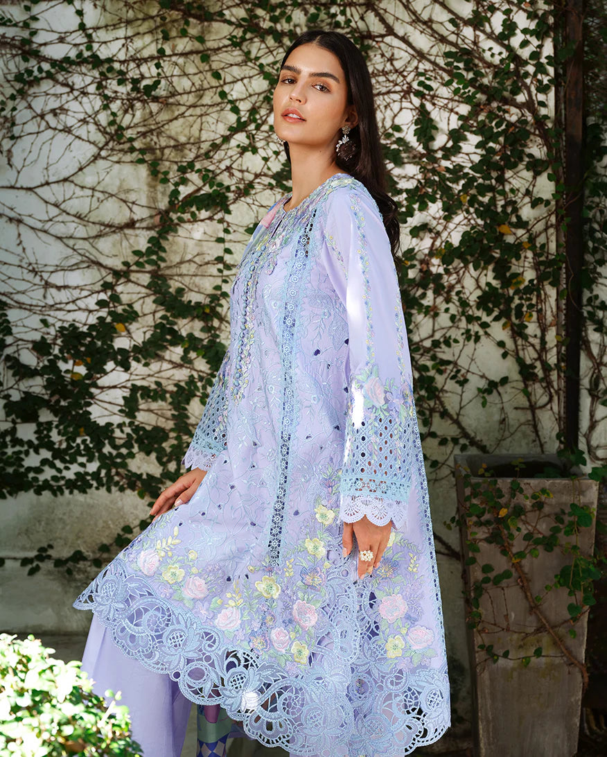 A MOI LUXURY LAWN BY MUSHQ UNSTITCHED'26 | Sweet Confession