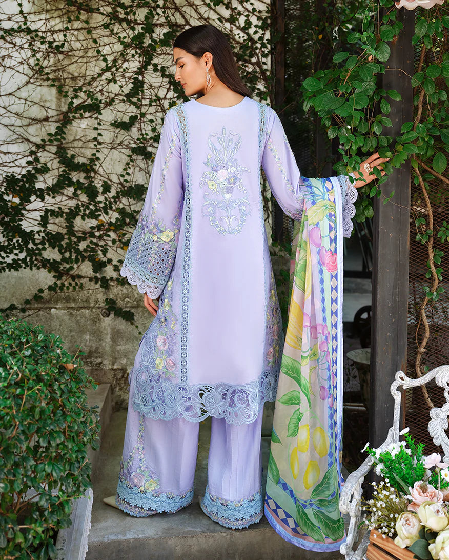 A MOI LUXURY LAWN BY MUSHQ UNSTITCHED'26 | Sweet Confession