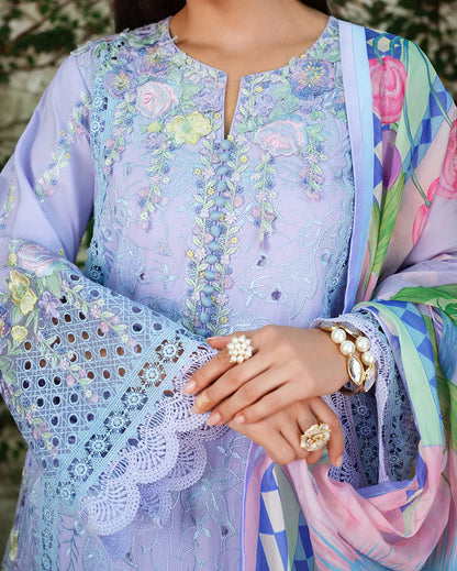 A MOI LUXURY LAWN BY MUSHQ UNSTITCHED'26 | Sweet Confession