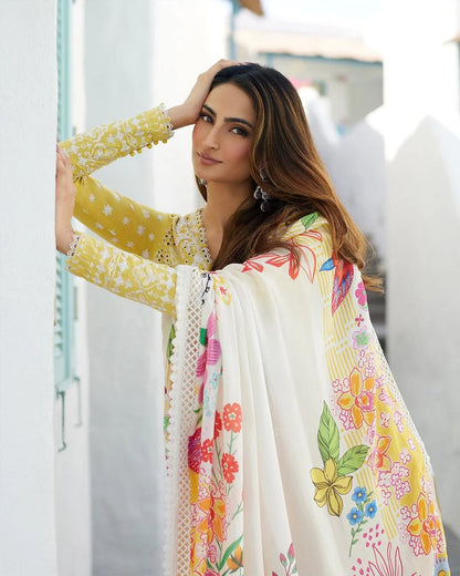 Faiza Saqlain Liliana Luxury Lawn 2024 | TALIN