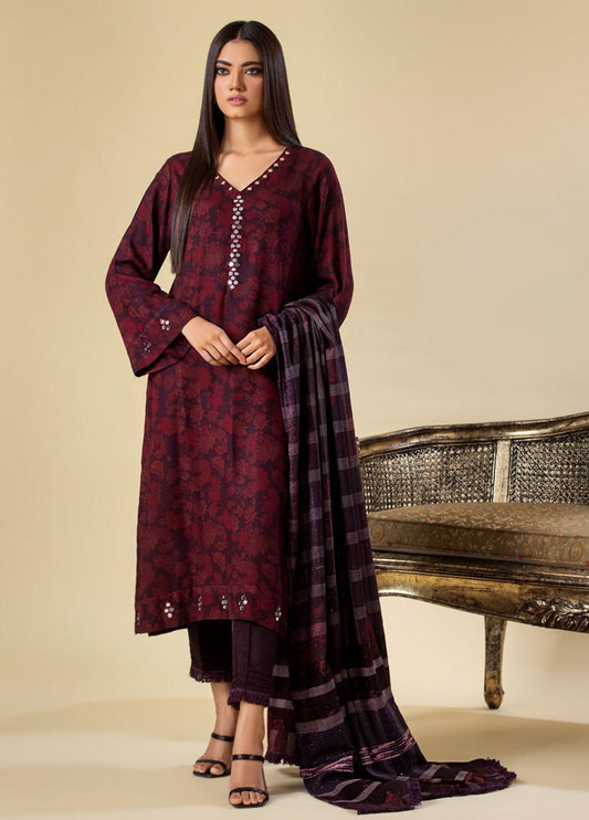 Tehzeeb by Raiz Arts 2023 Velvet Design 01 Winter Collection