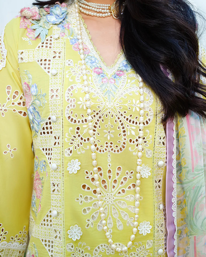 A MOI LUXURY LAWN BY MUSHQ UNSTITCHED'26 | Tender Whisper