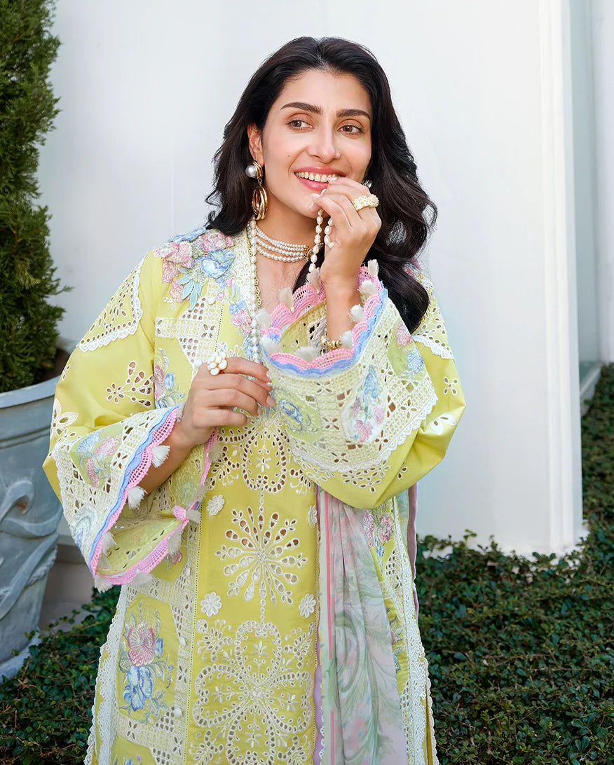 A MOI LUXURY LAWN BY MUSHQ UNSTITCHED'26 | Tender Whisper