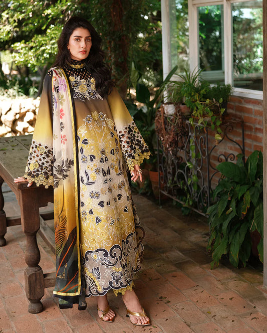 A MOI LUXURY LAWN BY MUSHQ UNSTITCHED'26 | Timeless Charm
