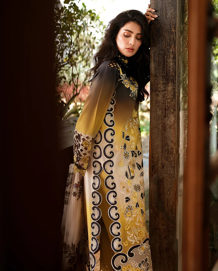 A MOI LUXURY LAWN BY MUSHQ UNSTITCHED'26 | Timeless Charm