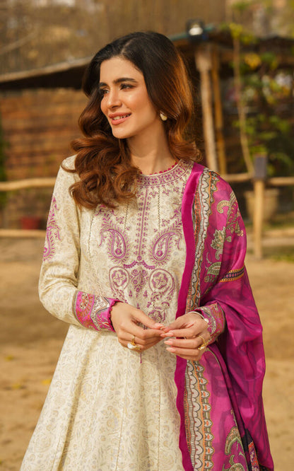 ASIFA & NABEEL MERAKI PRINTED LAWN Vol-01 2024 | U141M016