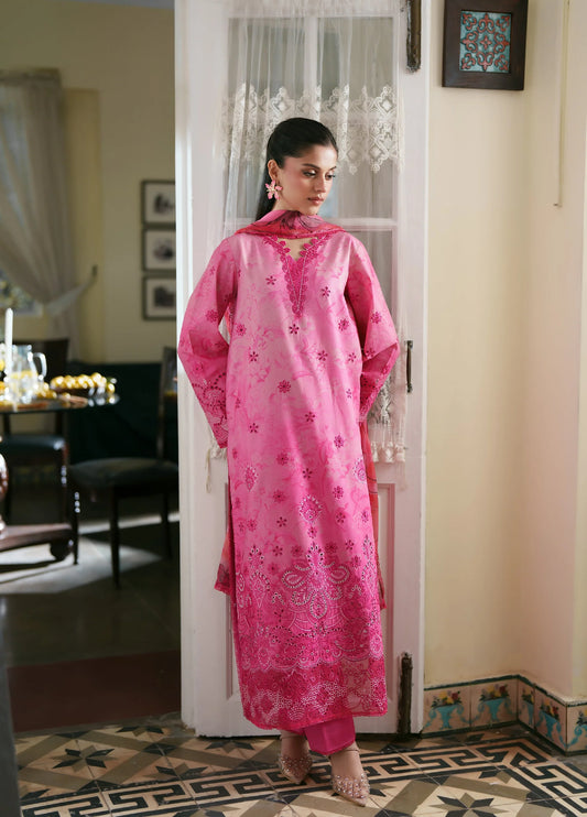 SUMMER LINES PRINTKARI BY NEESHAY UNSTITCHED'26| D7