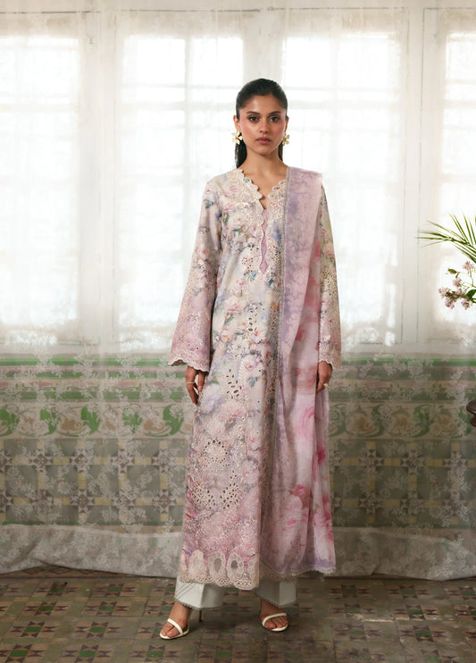 SUMMER LINES PRINTKARI BY NEESHAY UNSTITCHED'26| D8