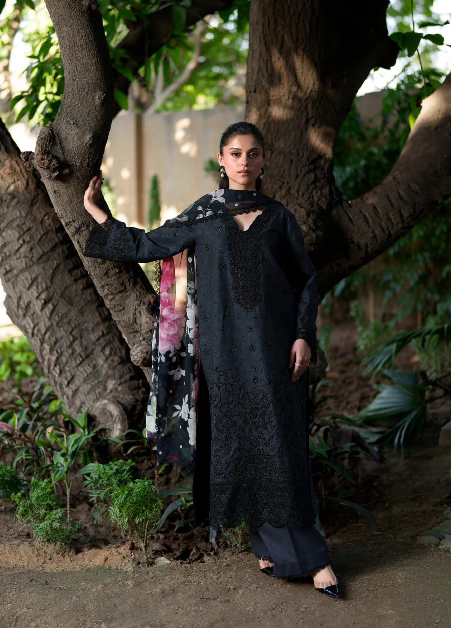SUMMER LINES PRINTKARI BY NEESHAY UNSTITCHED'26| D6