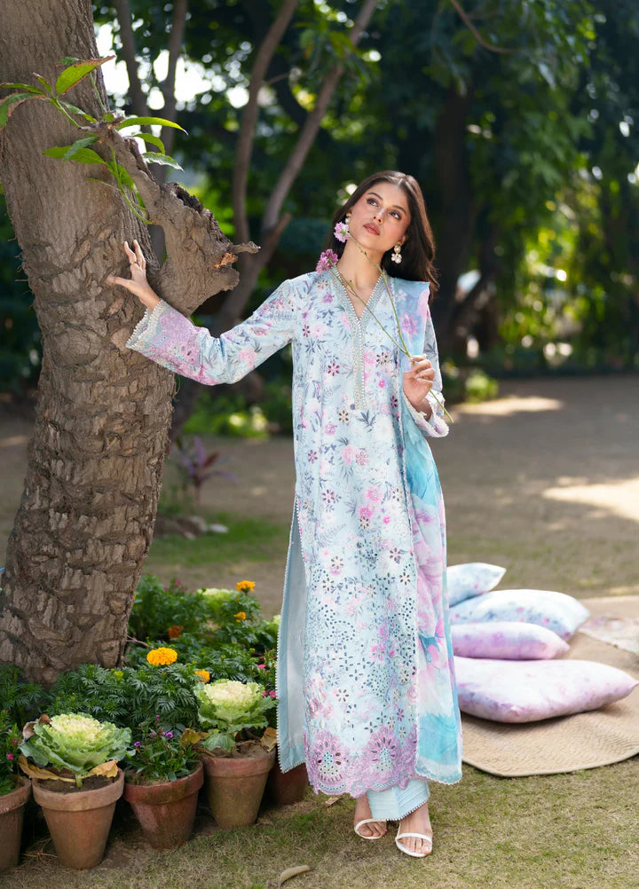 SUMMER LINES PRINTKARI BY NEESHAY UNSTITCHED'26| D1