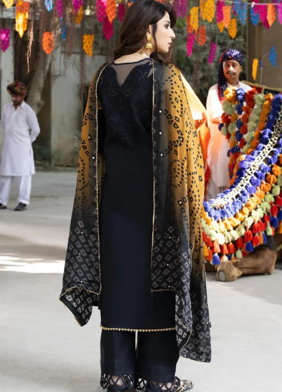 BANDHANI BY ALZOHAIB EMBROIDERED UNSTITCHED'26| D6