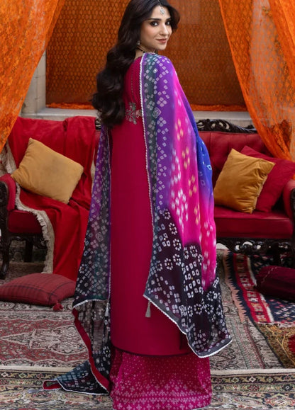 BANDHANI BY ALZOHAIB EMBROIDERED UNSTITCHED'26| D5