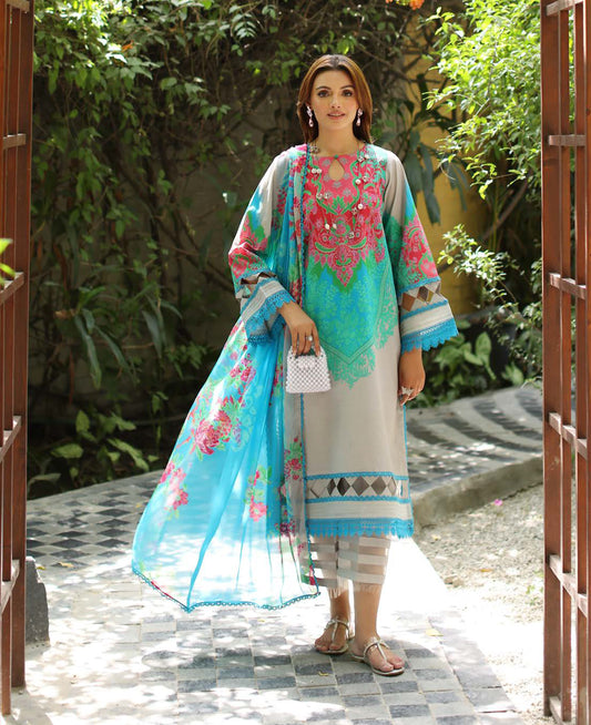 Charizma C Prints Printed Lawn Vol - 1 - 2025 | CP5-02