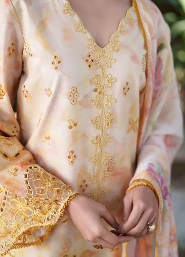 SUMMER LINES PRINTKARI BY NEESHAY UNSTITCHED'26| D3