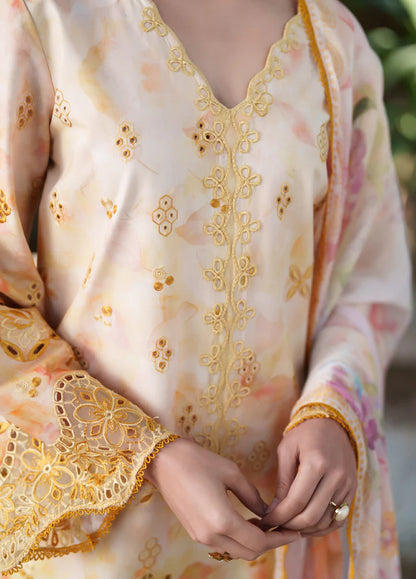 SUMMER LINES PRINTKARI BY NEESHAY UNSTITCHED'26| D3