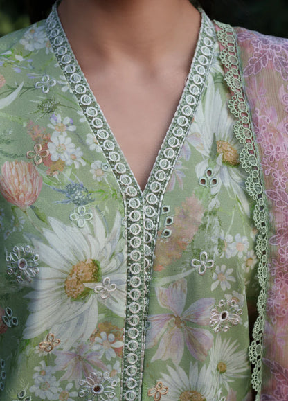 SUMMER LINES PRINTKARI BY NEESHAY UNSTITCHED'26| D4