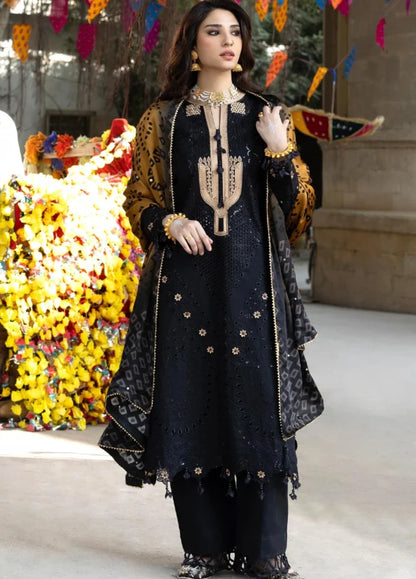 BANDHANI BY ALZOHAIB EMBROIDERED UNSTITCHED'26| D6
