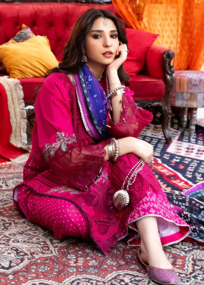 BANDHANI BY ALZOHAIB EMBROIDERED UNSTITCHED'26| D6