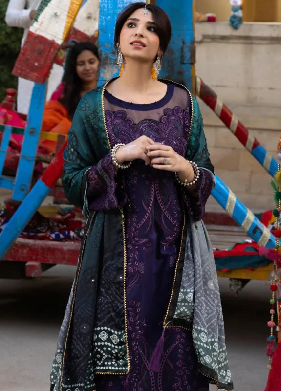 BANDHANI BY ALZOHAIB EMBROIDERED UNSTITCHED'26| D8