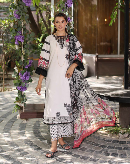 Charizma C Prints Printed Lawn Vol - 1 - 2025 | CP5-04