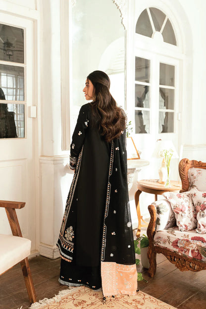 Qalamkar Luxury Lawn Eid Edit Unstitched Collection 25 | Misha
