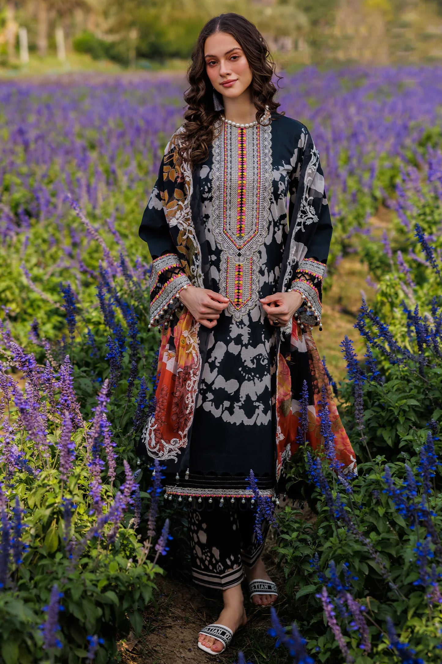 Charizma Combination Embroidered Unstitched Vol-01 Collection 2025 | CC5-01