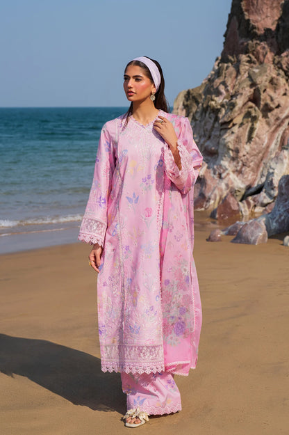 Afrozeh The Endless Summer Luxury Lawn Unstitched Collection 25 | GILDED