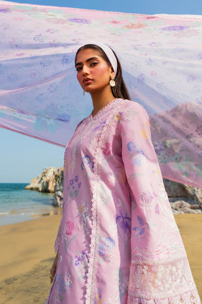 Afrozeh The Endless Summer Luxury Lawn Unstitched Collection 25 | GILDED