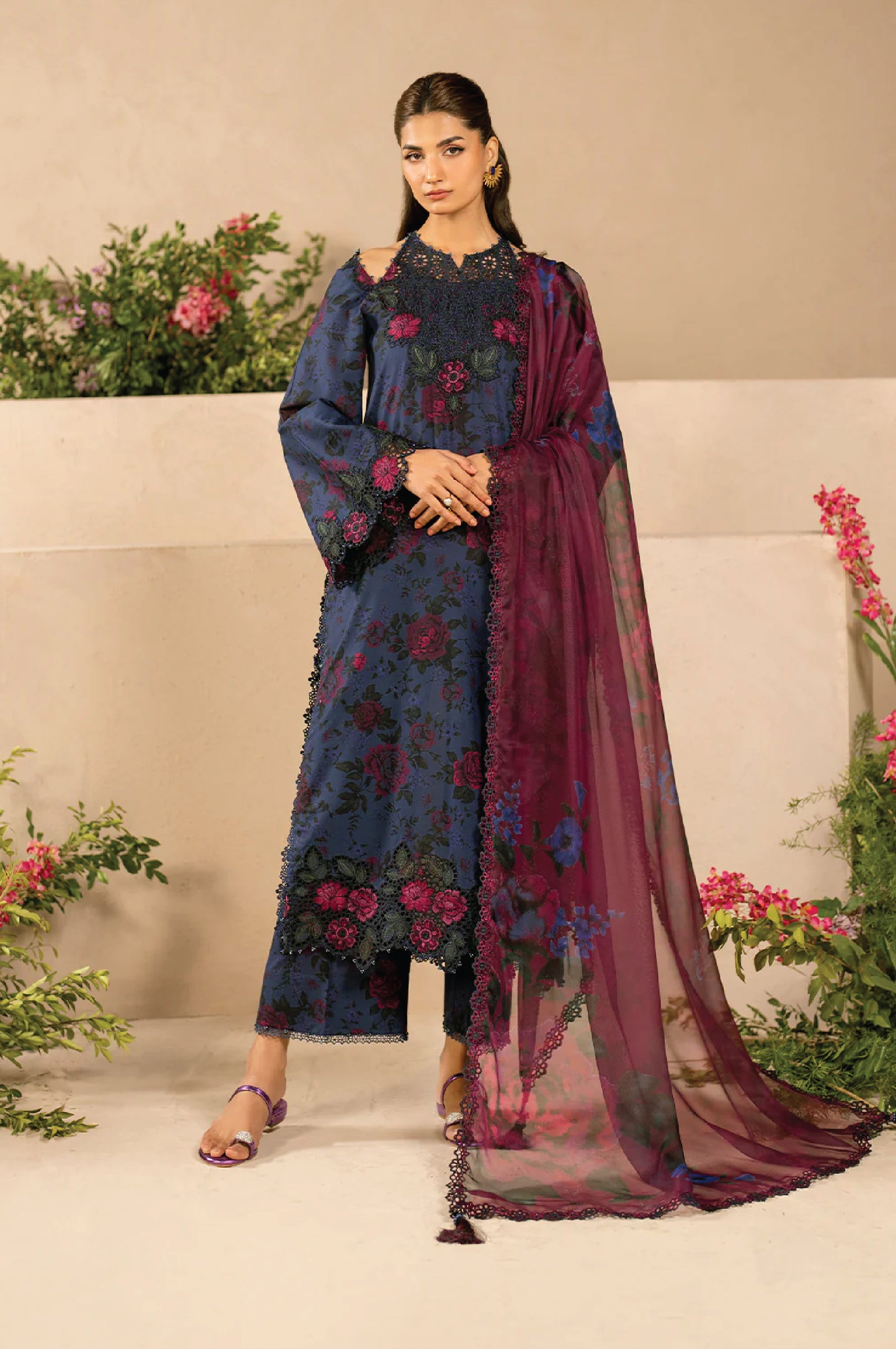 Iznik Festive Lawn Eid Edit 25 |EFL-12