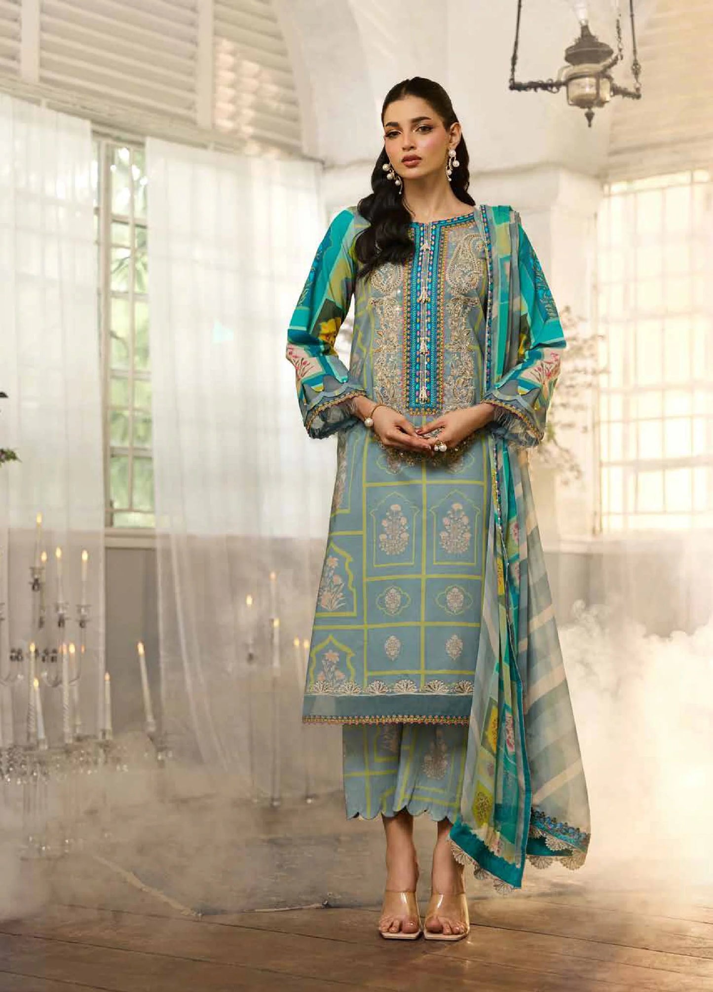 CHARIZMA SUN SHINE EID EDIT UNSTITCHED VOL 02 - CSN6-13