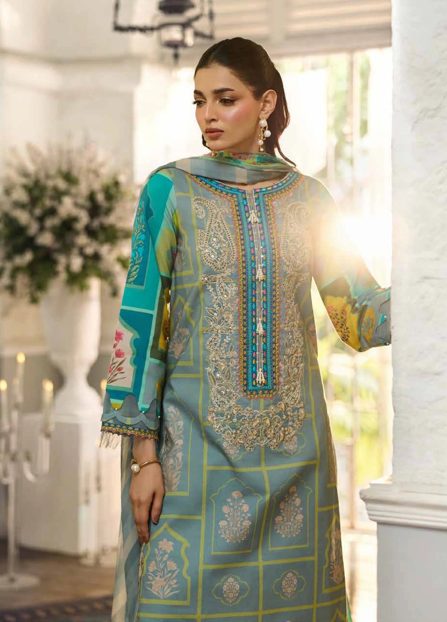 CHARIZMA SUN SHINE EID EDIT UNSTITCHED VOL 02 - CSN6-13