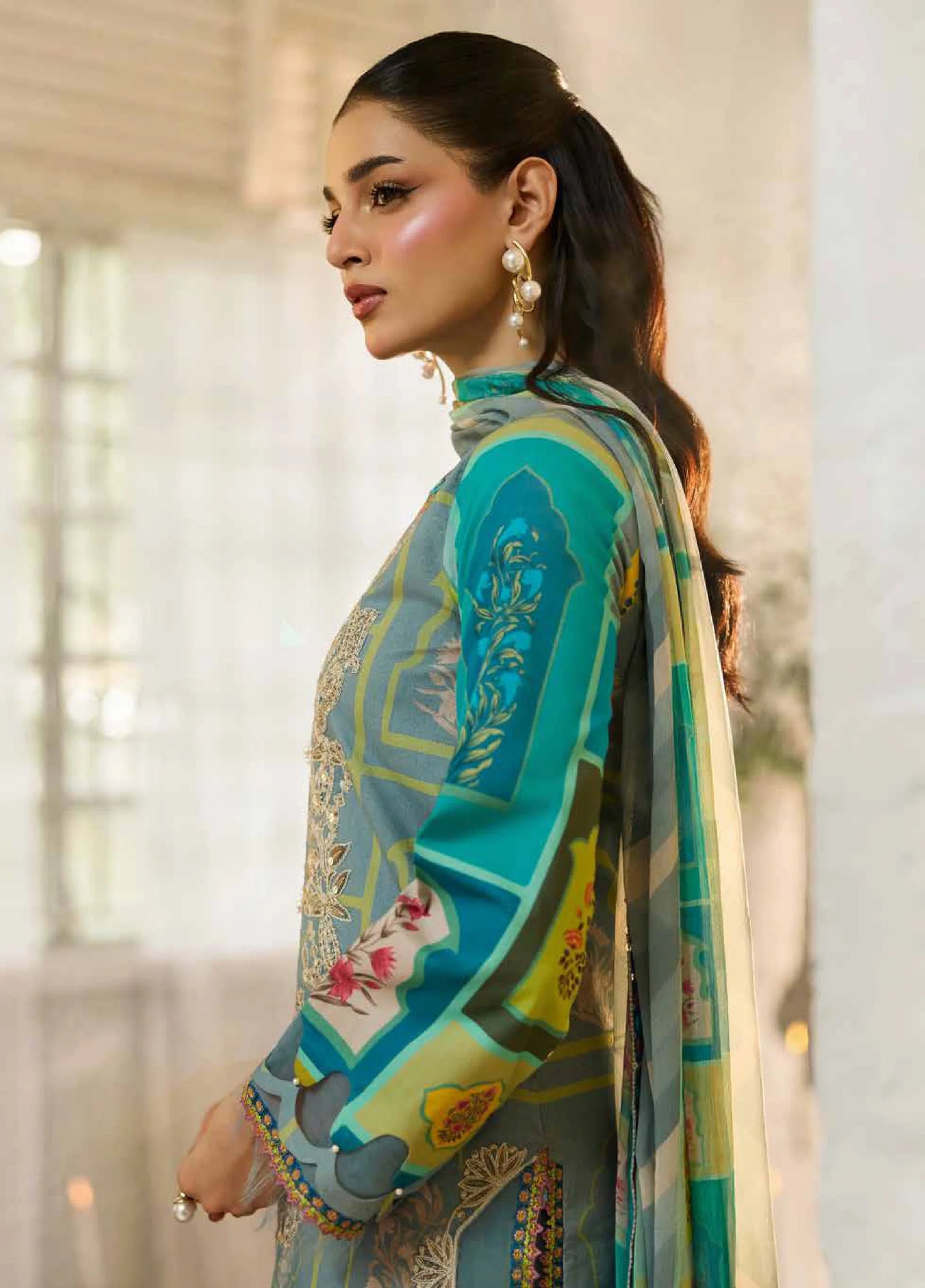 CHARIZMA SUN SHINE EID EDIT UNSTITCHED VOL 02 - CSN6-13