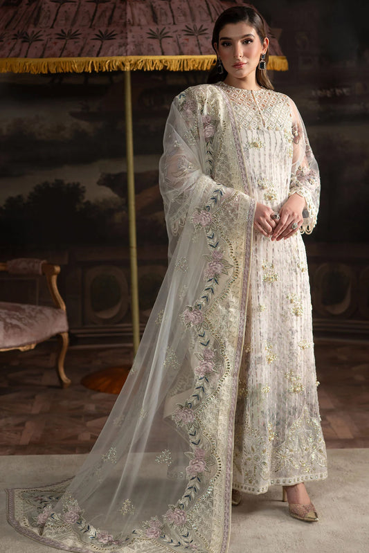 NUREH ELANORA LUXURY CHIFFON UNSTITCHED COLLECTION 2025 | NEL-69