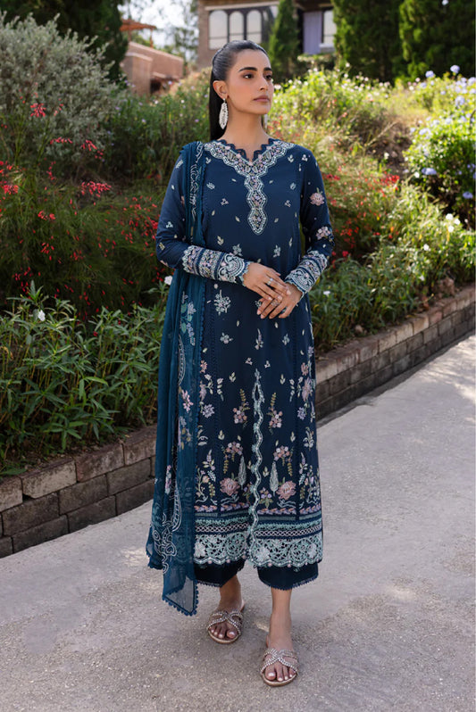 Qalamkar Qline Summer Collection 25 |BLEU